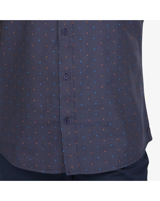 Vustra Blue Ocean Drive Button Down Shirt for men