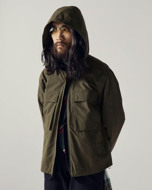 Uskees Green Evo Shell Coat for men