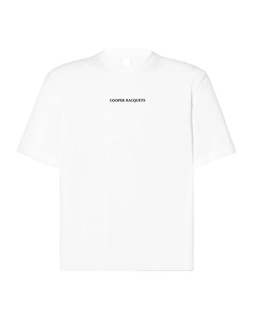 Cooper Racquets Green Tennis T-Shirt Art for men