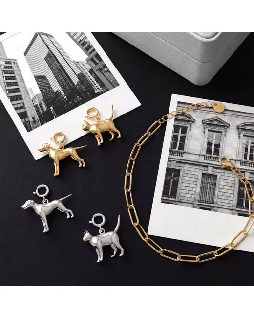 Nowart Jewelry Metallic Charm Hoop Bracelet