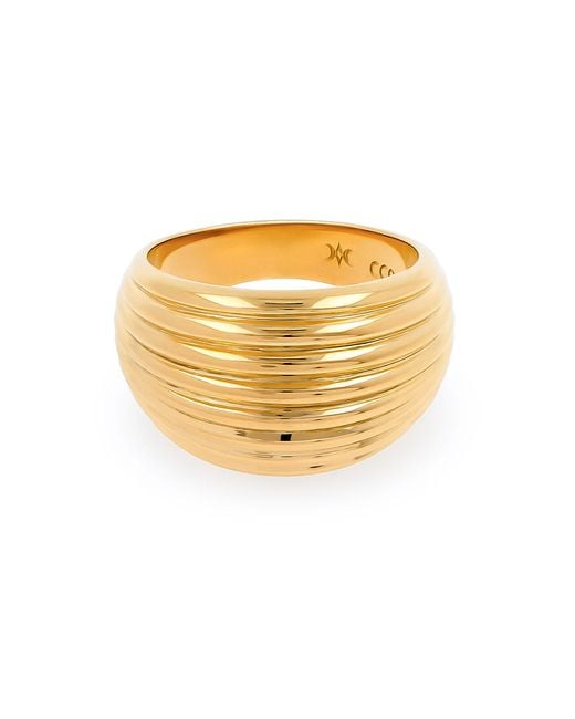 Cote Cache Metallic La Mer Shell Ring