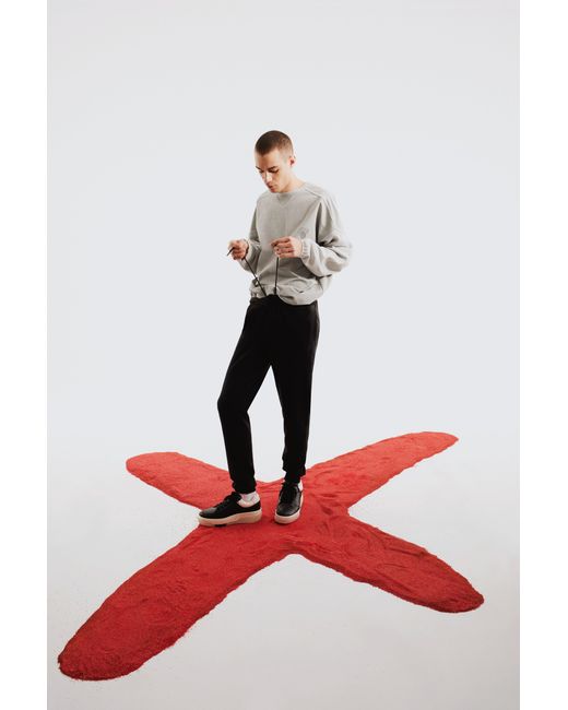 Pcfg Gray Comfort Track Sweat for men