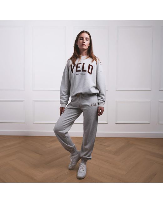 VLD Gray Silverlake Varsity Sweatpant