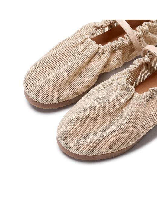 Naguisa Multicolor Neutrals Leonora Taupe Mesh