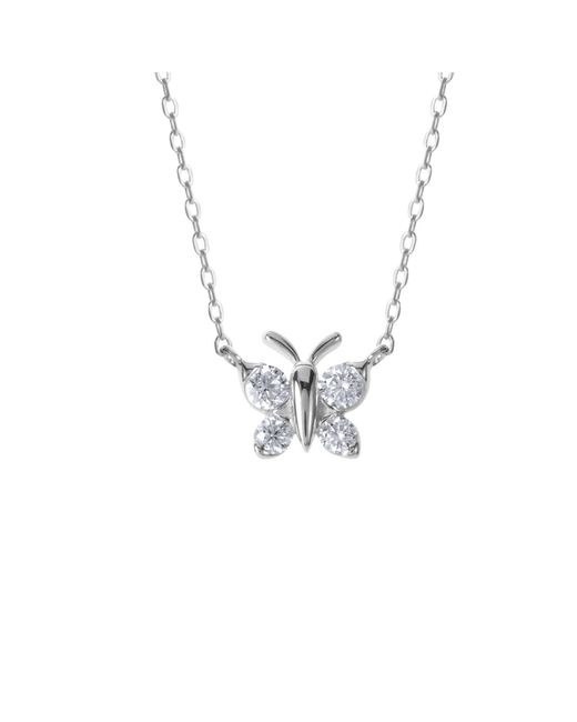 BLOOMTINE | Earth Angel HQ Metallic Enchanting Flutterfly Sterling Butterfly Necklace