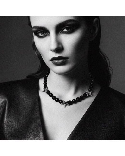 Tg-Jewellery by Tamara Gervasio Black Handmade Starfish