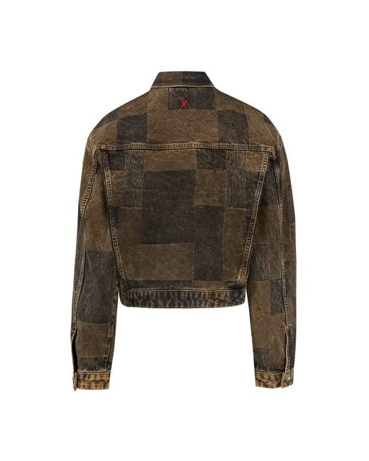 Pcfg Green Your Itch Colorblocked Denim Jacket