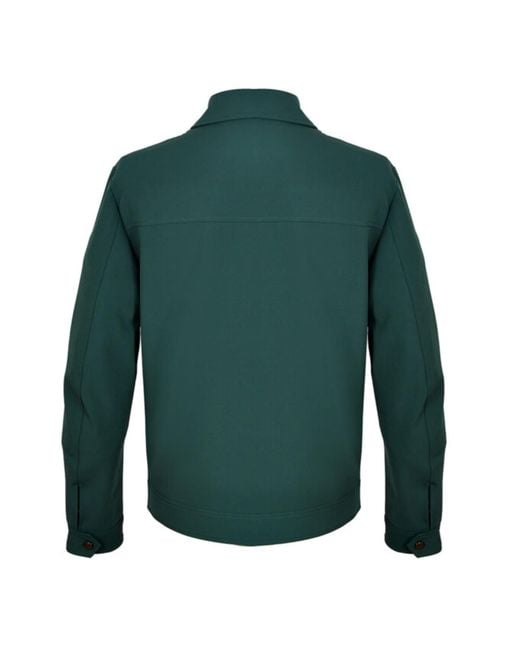 DAVID WEJ Green Ashford Trucker Set for men