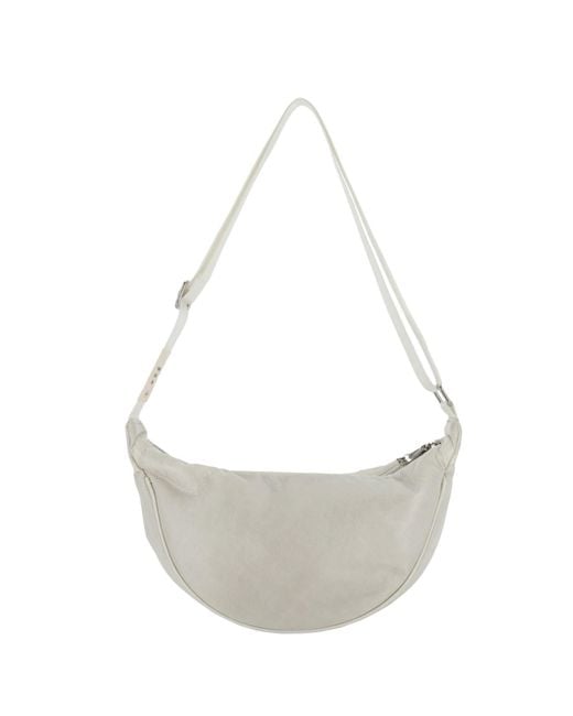 MARHEN.J Metallic Plie Shiny Ivory