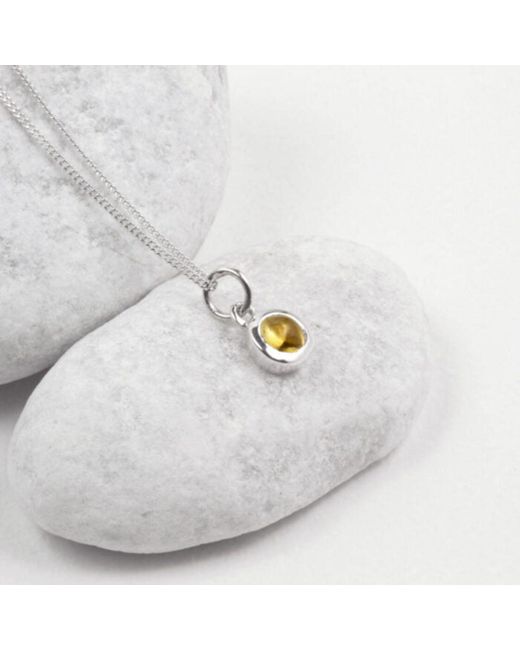 The Jewellery Store London White November Birthstone Jewellery Set