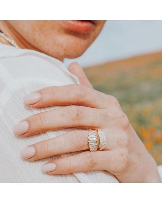 Native Gem Metallic Id Ring