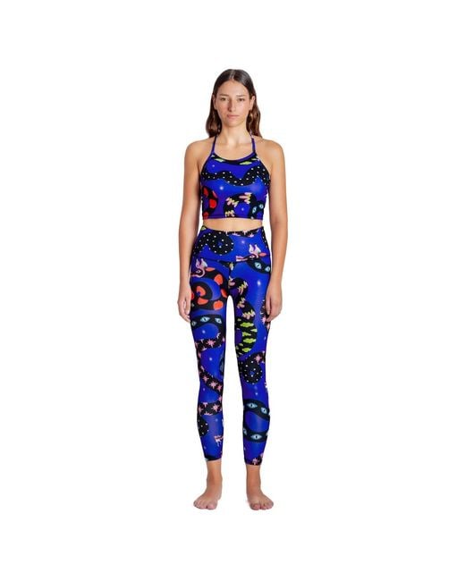 Pitaya Yoga Blue Dragon Dreams Leggings