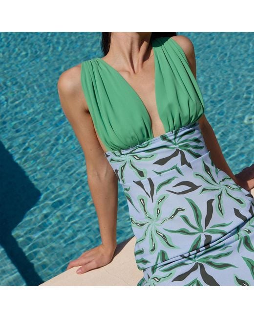 Koahari Green Matcha Dress