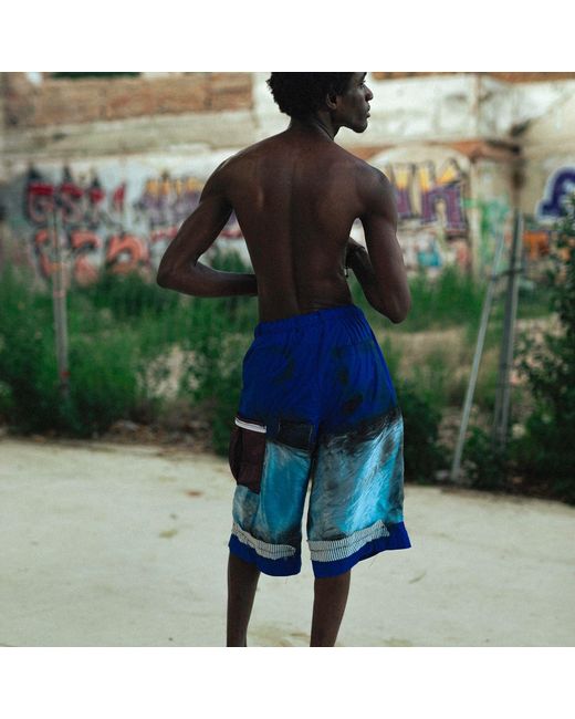 Miro Misljen Blue Ibiza Shorts for men