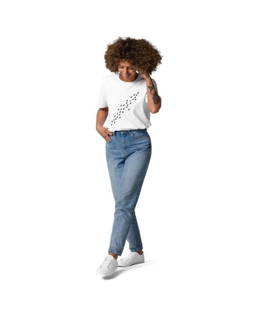 Anchor and Crew White Ants Where's William Going? Organic Cotton T-Shirt