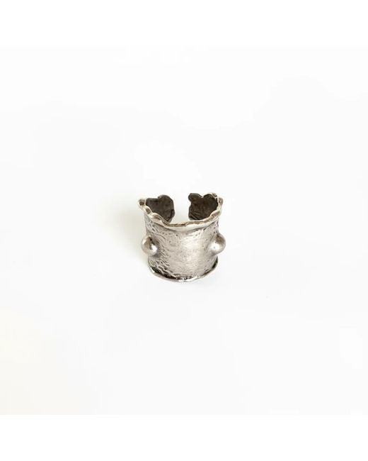 By Virgo White Neriah Ring
