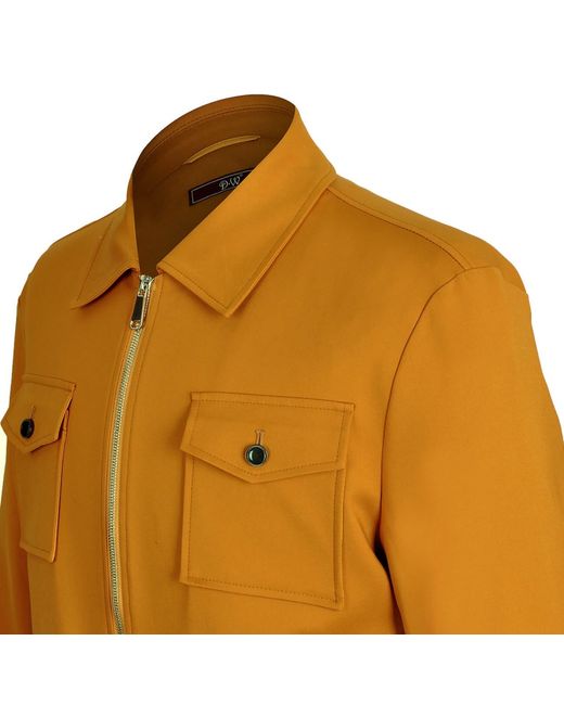 DAVID WEJ Yellow Ashford Trucker Set for men