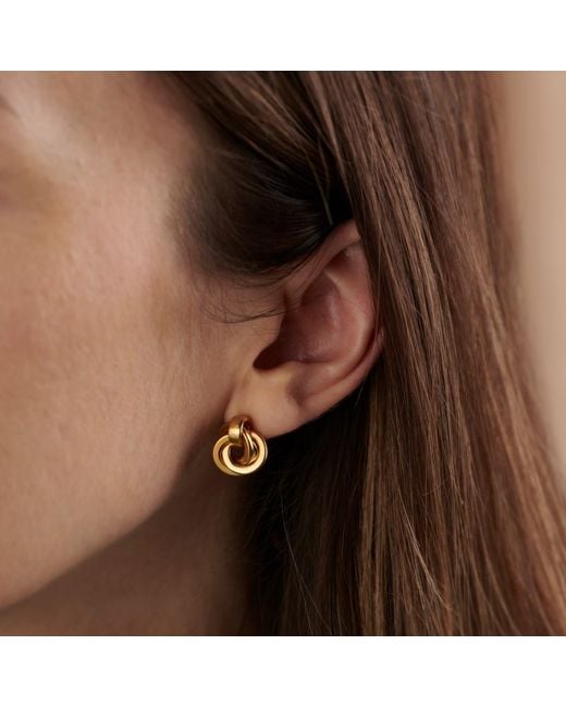 Posh Totty Designs Metallic Baby Russian Charm Stud Earrings