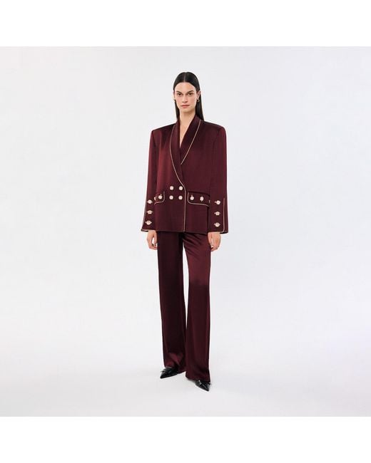 Saint Ones Red Wei Pants
