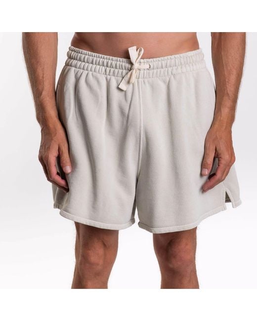 Ariko Gray Sandstone French Terry Day Short