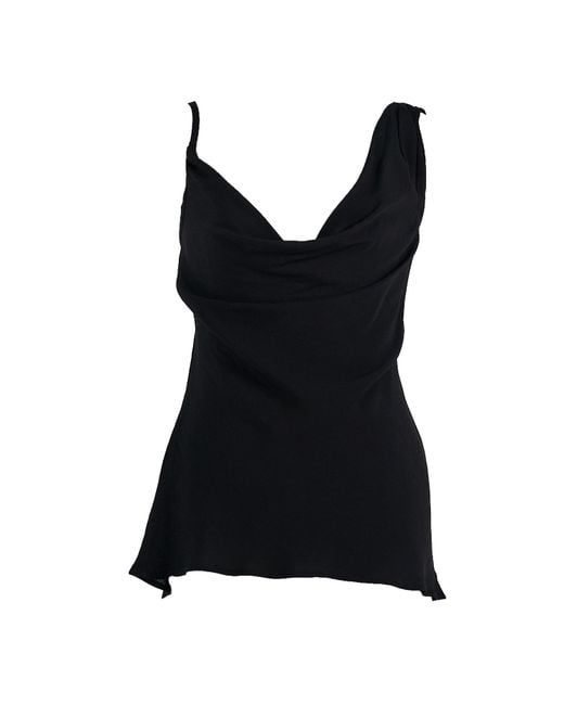 The Ethos Studio Black Laura Top
