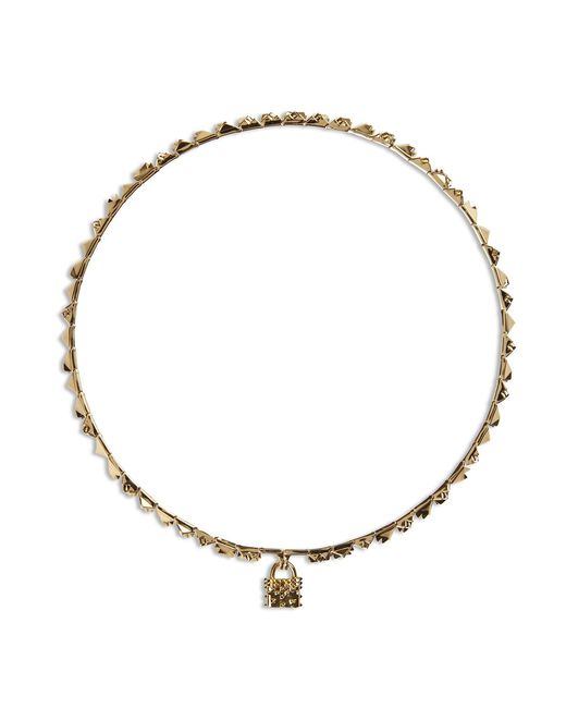 Kasun Metallic Lost Pilgrim Choker Necklace