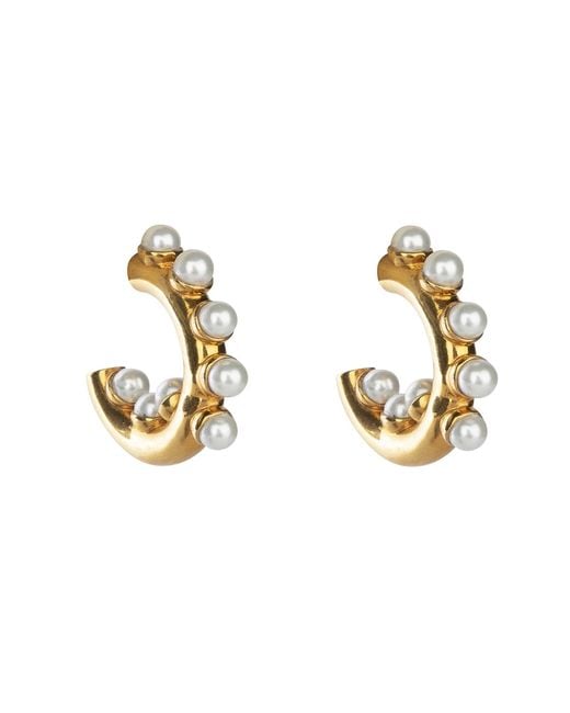 Bounkit Metallic Nicole Hoops
