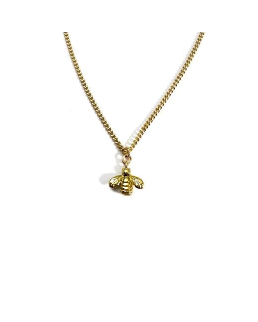 Rachel Nathan Metallic Let It Bee Necklace