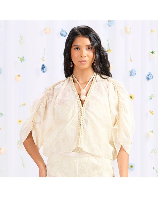 GLAM ON YOU Natural Soraya Top