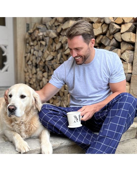 Lounge White Organic Cotton T-Shirt for men