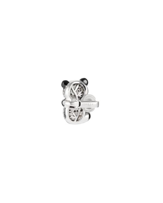 Arte Madrid Black Puffy Panda Ear Cuff