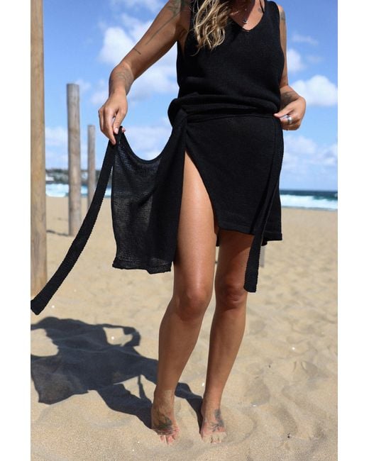 SALANIDA Black Mare 100% Linen Co-Ord