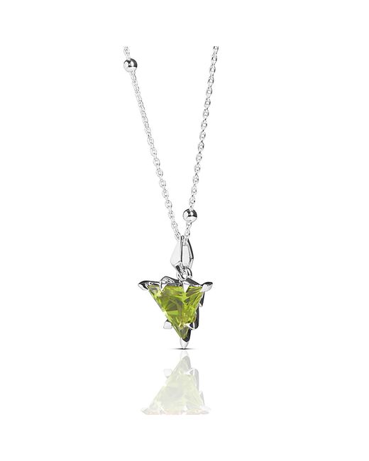 Kasun Metallic Trillion Pendant