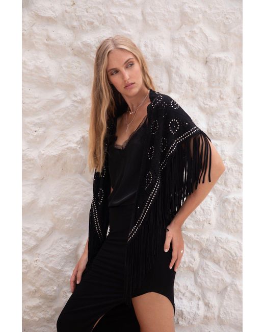 Jodi Lee Black Gigi Shawl