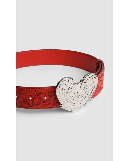 PREVU Red Regan Belt