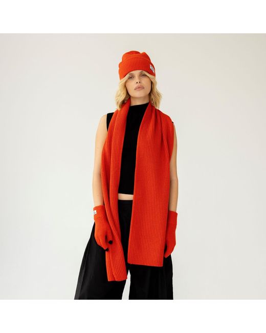 Arctic Fox & Co. Red Recycled Bottle Beanie