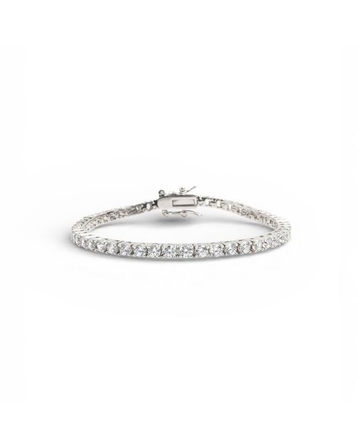 Miss Cecilia White Classic Tennis Bracelet