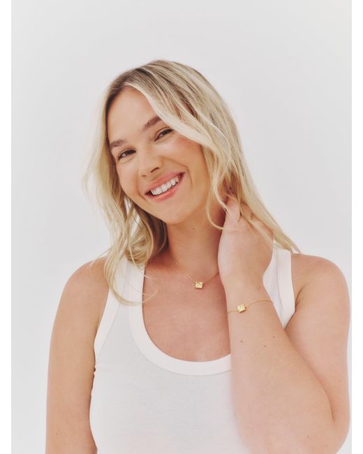 Kouree Metallic 'Be The Sunshine' Necklace Pendant Charm