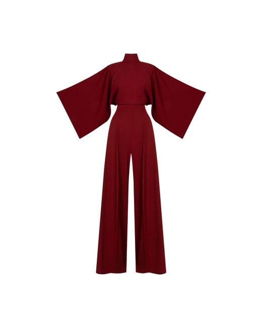 Sanctumum Red Io Jumpsuit