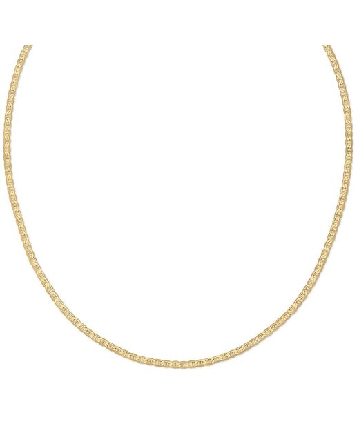 Maya Brenner Metallic Overboard Layering Chain