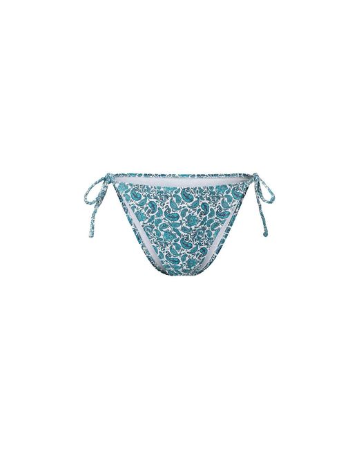 Aqva Swimwear Blue Print Tortuga Bikini Bottom