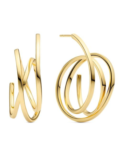 Sif Jakobs Jewellery Metallic Earrings Spirale Pianura