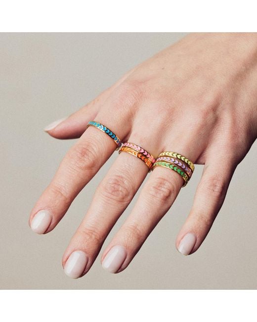 Après Youth Metallic Spark Enamel Ring