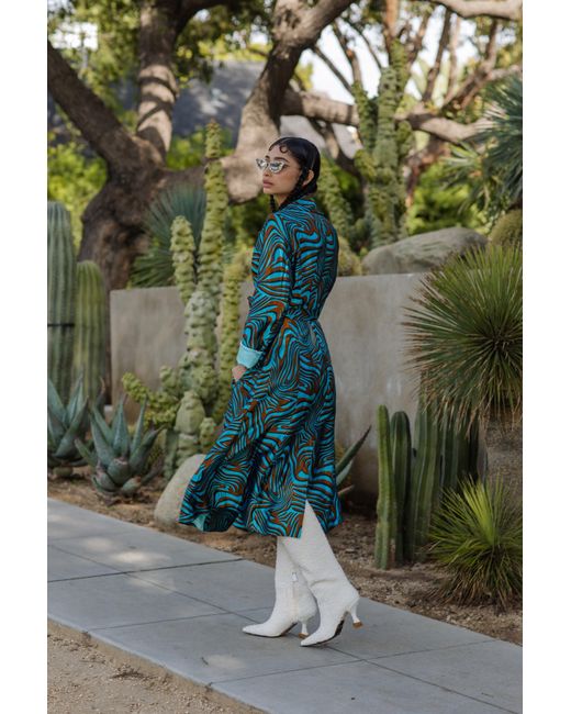 Andreeva Green Mint Marilyn Coat