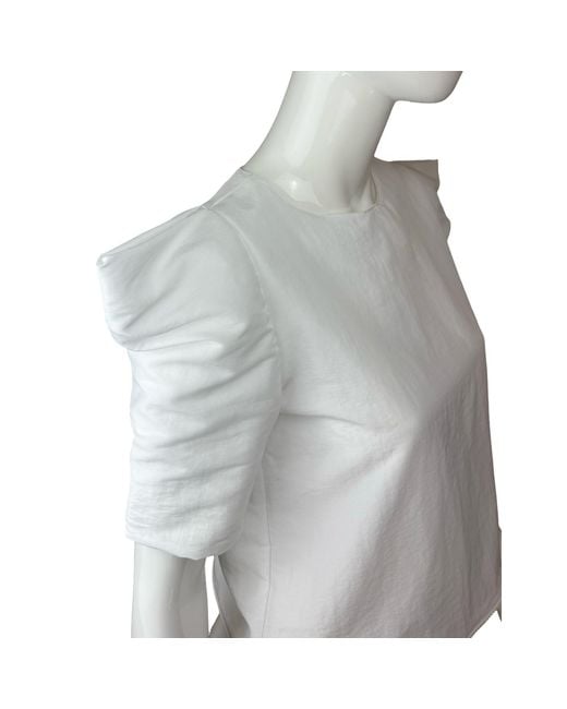 SNIDER Blue Deconstructed Top