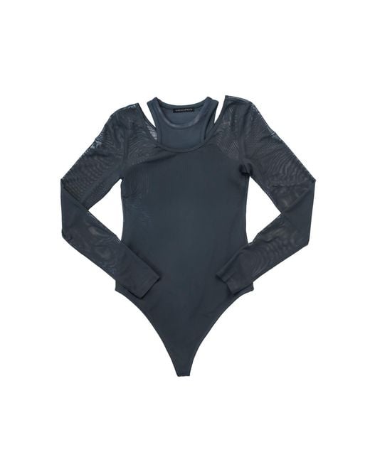 Circular Path Blue Betty Bodysuit