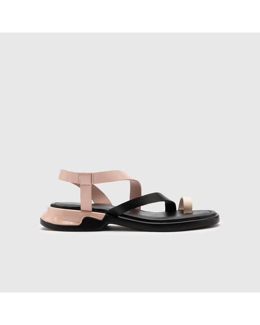 Ilvi Brown Perg Leather Sandal