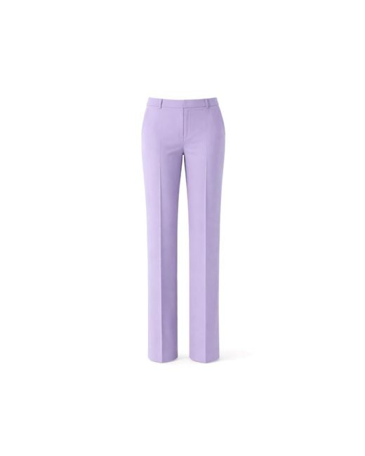 Lumina Eligma Purple Shawl Suit Pants