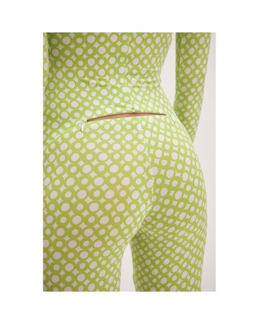 Monosuit Green Neutrals Set Suit Zipper Full Bodysuit & Skirt Lime