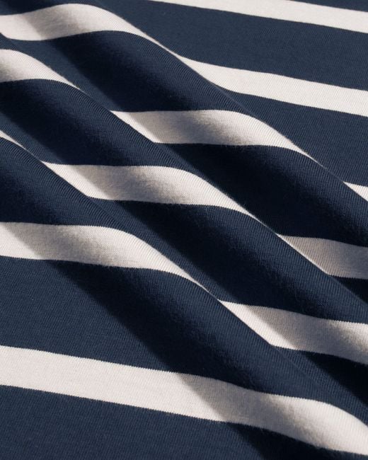 Far Afield Blue Breton Stripe T-Shirt for men